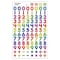 Trend Enterprises Numbers superShapes Stickers, PK4800 T46036 - alternate 2